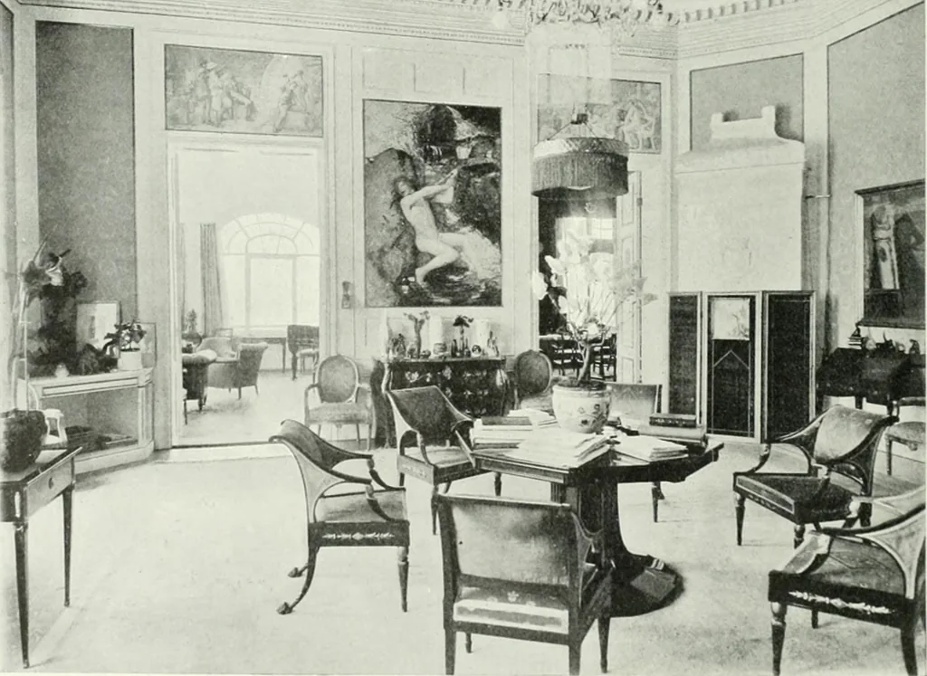 An illustration from International studio, 1897, leaf 285