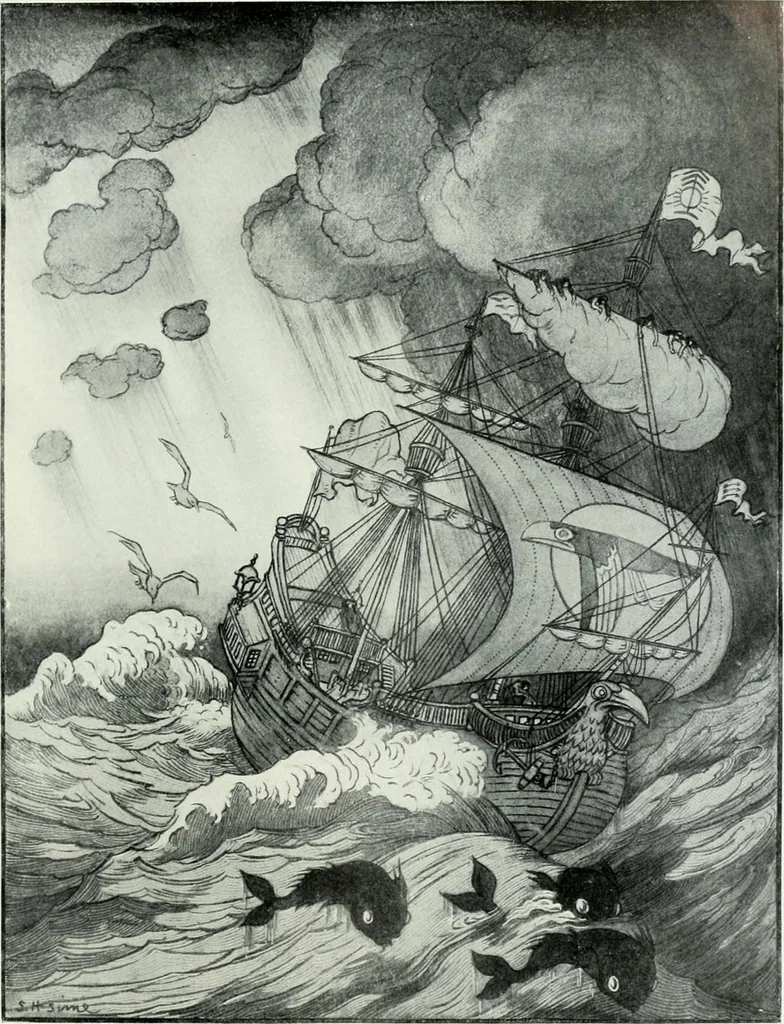 An illustration from International studio, 1897, leaf 332