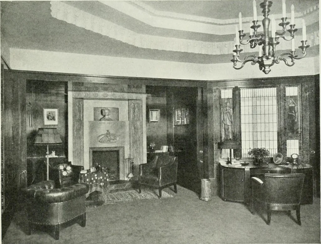 An illustration from International studio, 1897, leaf 342