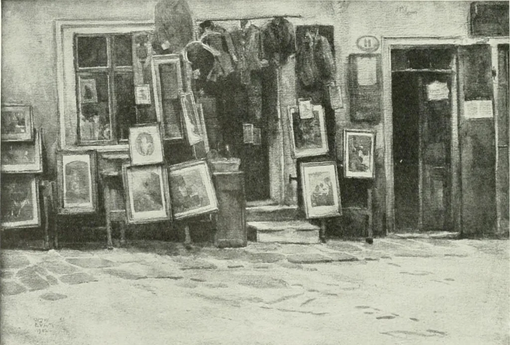 An illustration from International studio, 1897, leaf 357
