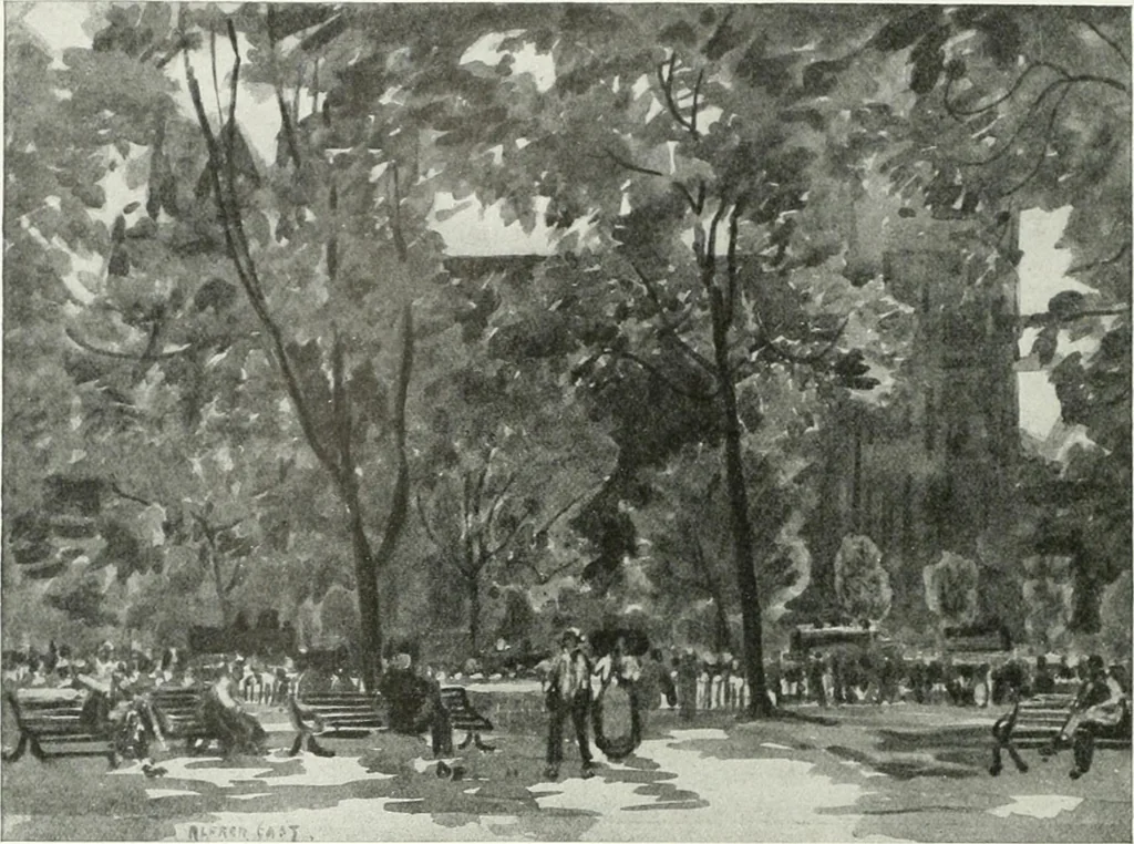 An illustration from International studio, 1897, leaf 369