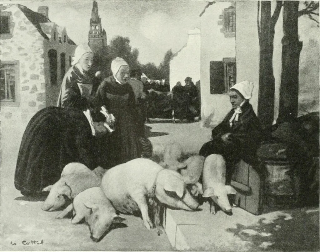 An illustration from International studio, 1897, leaf 383