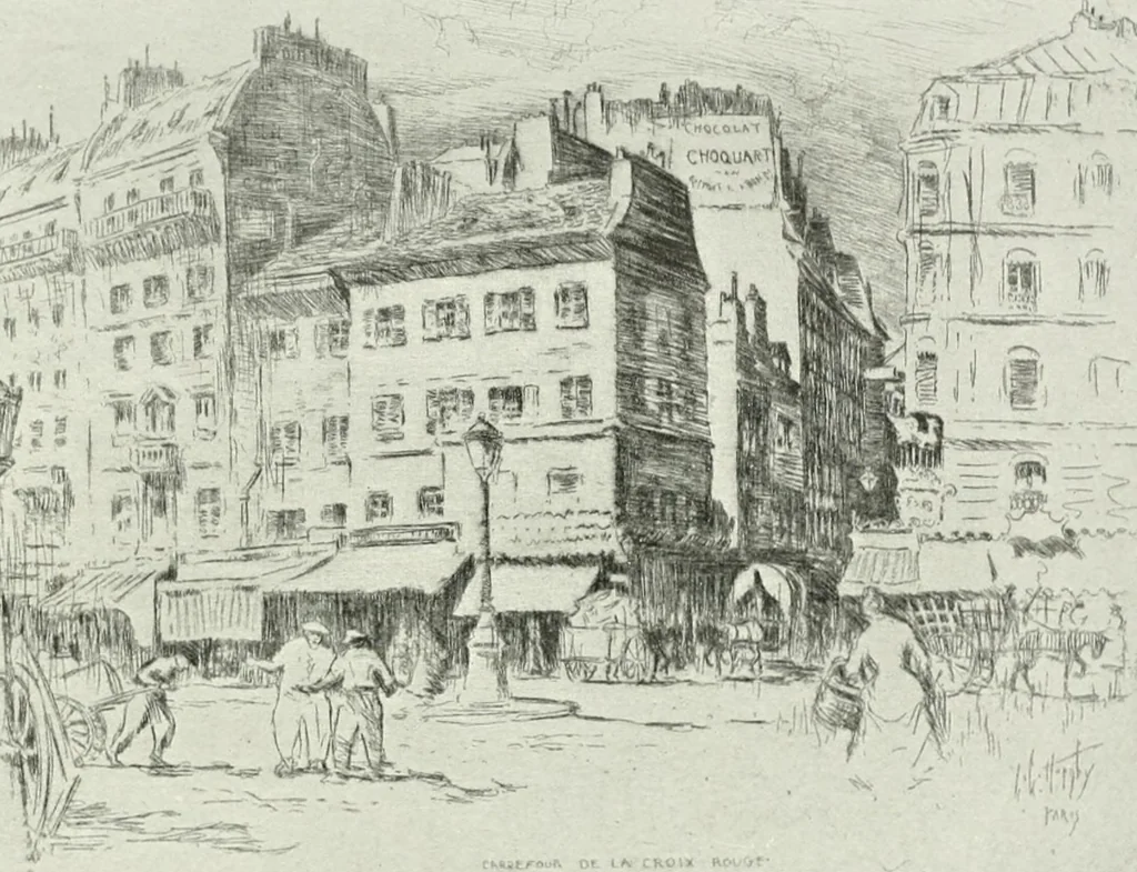 An illustration from International studio, 1897, leaf 403