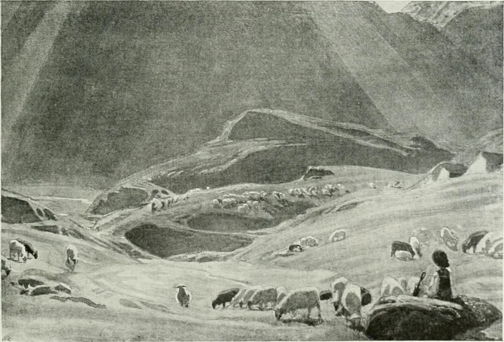 An illustration from International studio, 1897, leaf 416