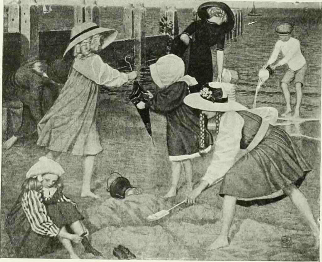An illustration from International studio, 1897, leaf 417