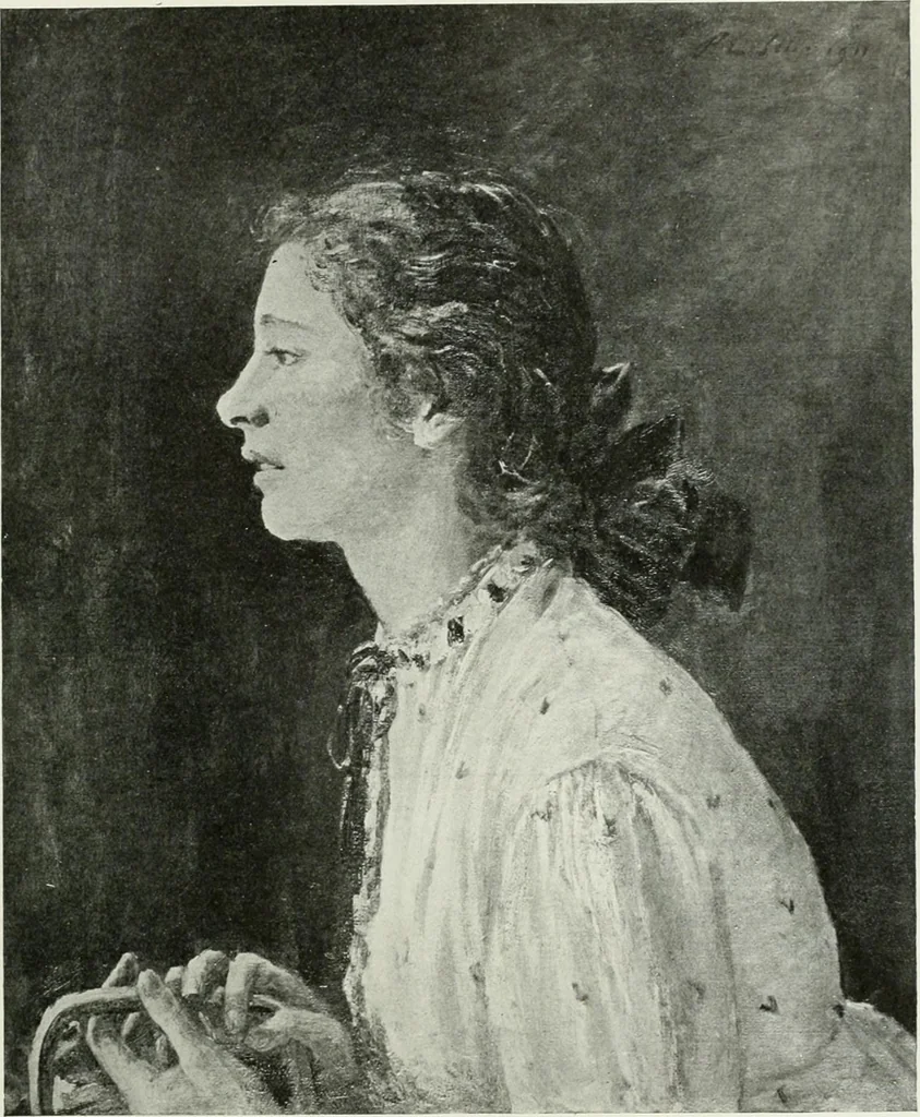 An illustration from International studio, 1897, leaf 418