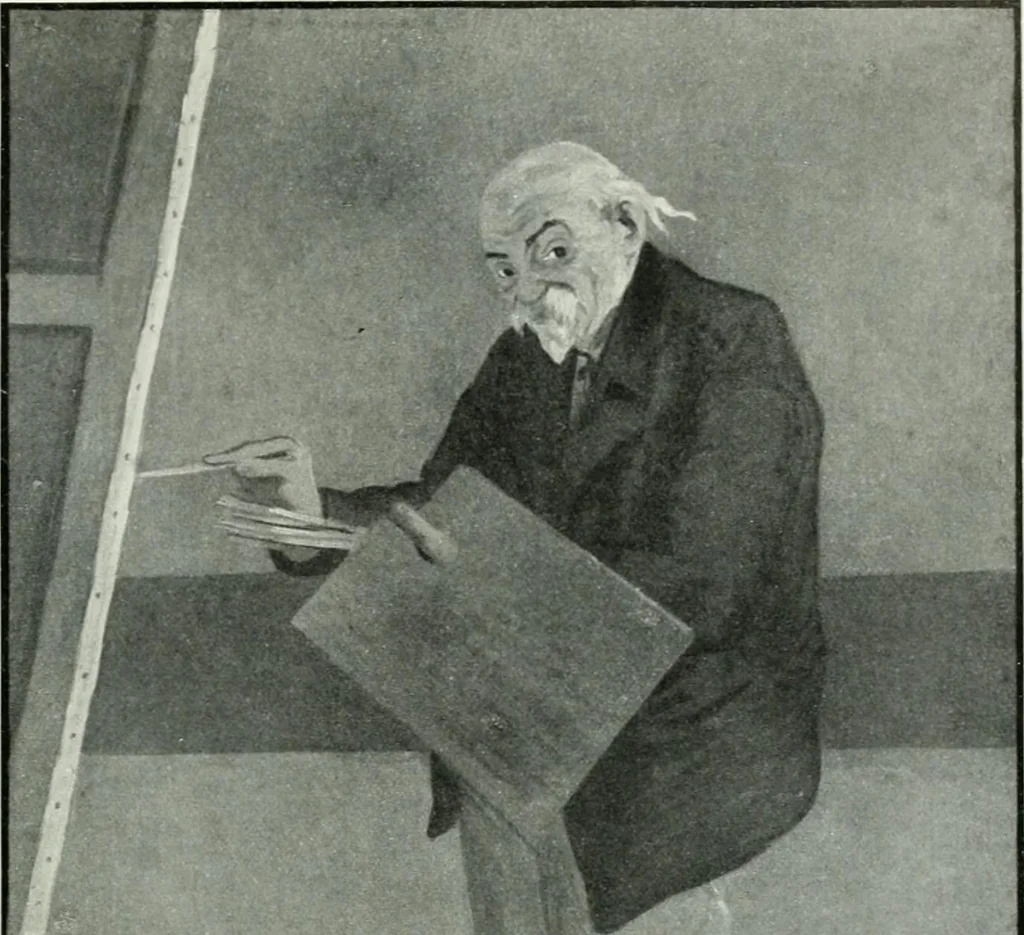 An illustration from International studio, 1897, leaf 428