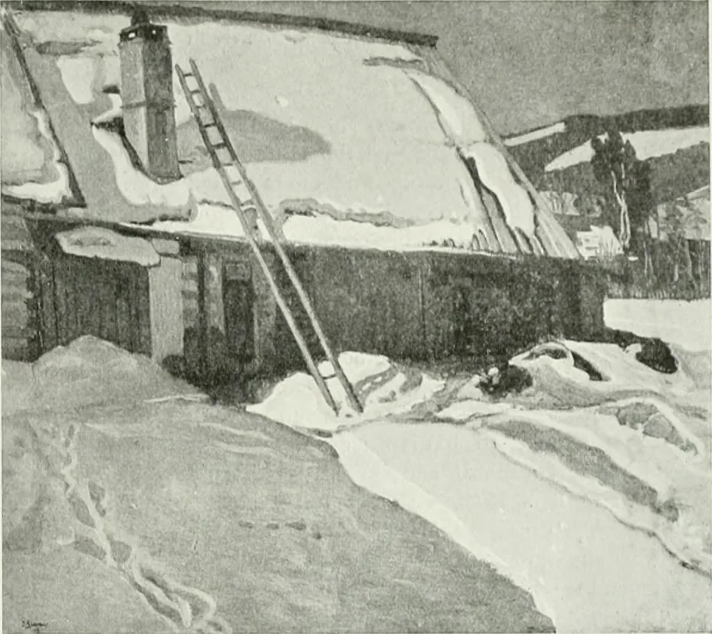An illustration from International studio, 1897, leaf 434