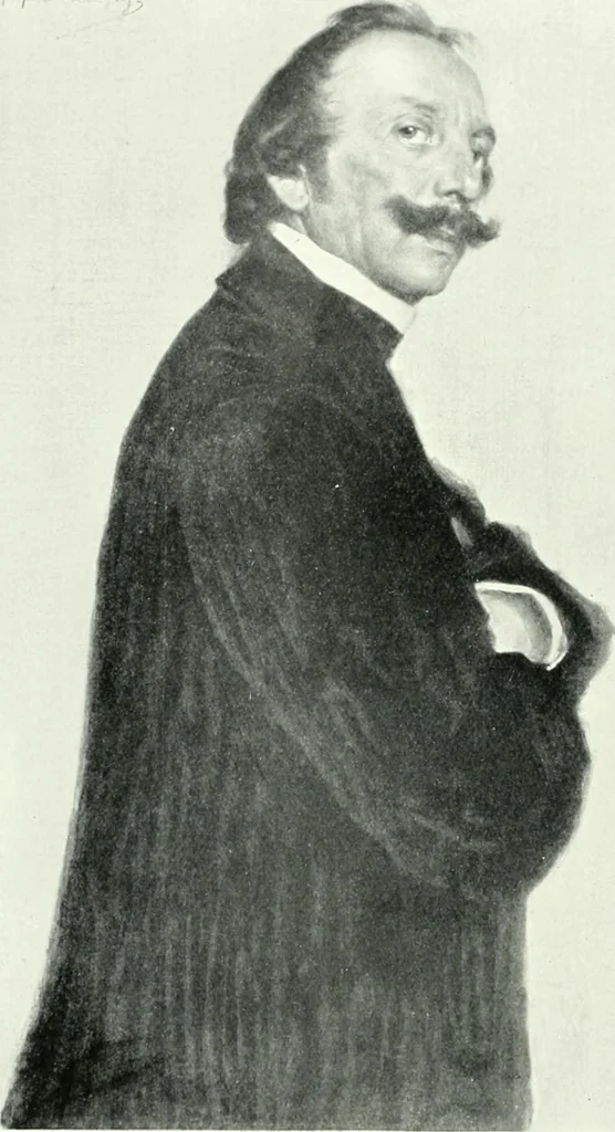 An illustration from International studio, 1897, leaf 437