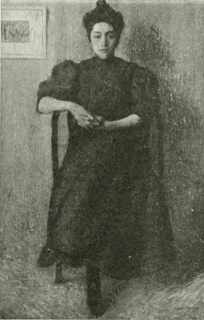 An illustration from International studio, 1897, leaf 439