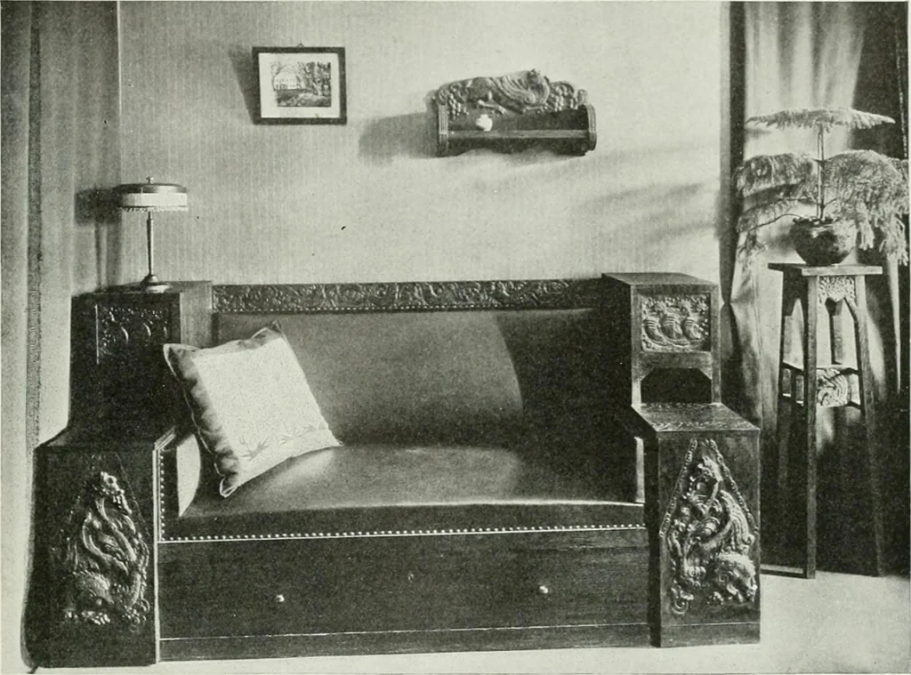 An illustration from International studio, 1897, leaf 444