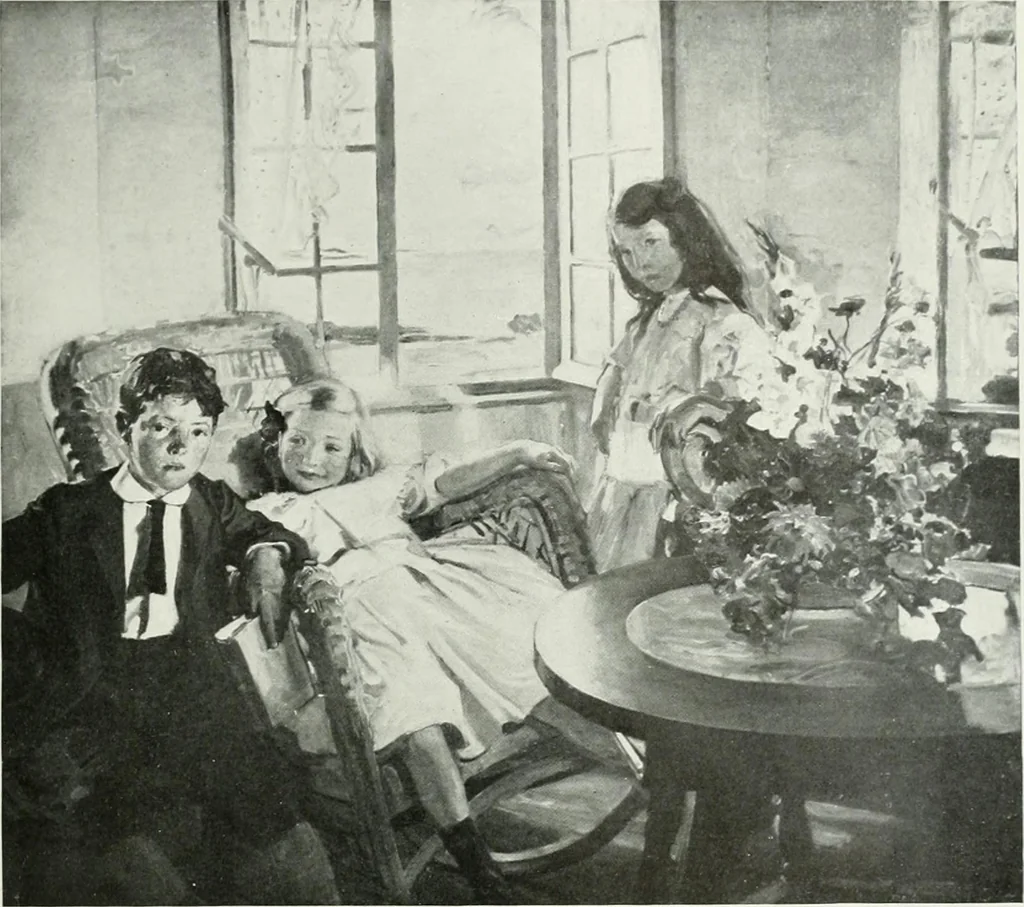 An illustration from International studio, 1897, leaf 72