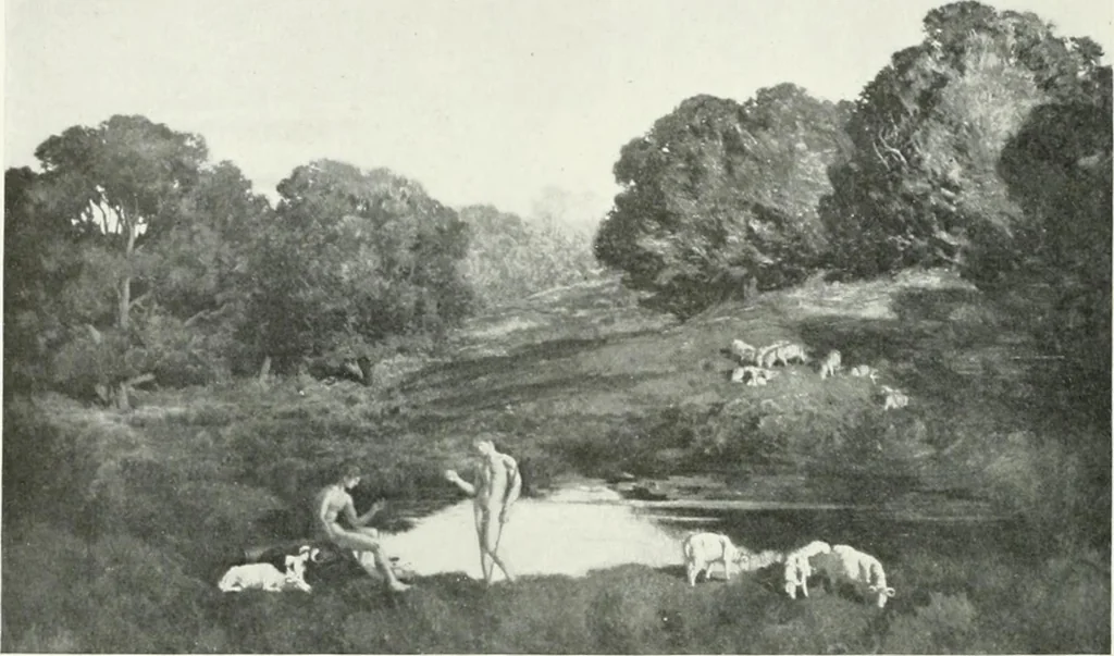 An illustration from International studio, 1897, leaf 73