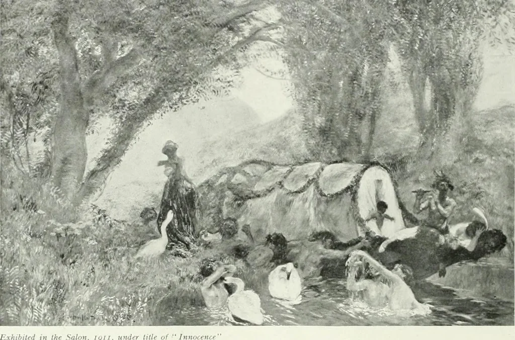 An illustration from International studio, 1897, leaf 75