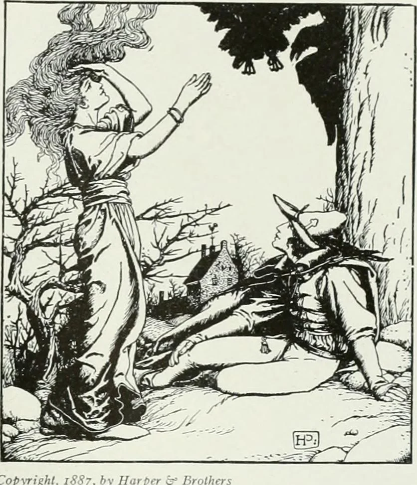 An illustration from International studio, 1897, leaf 82
