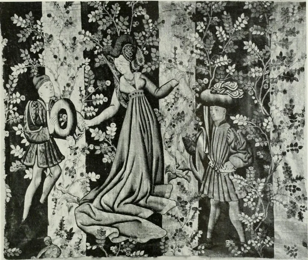 An illustration from International studio, 1897, leaf 96
