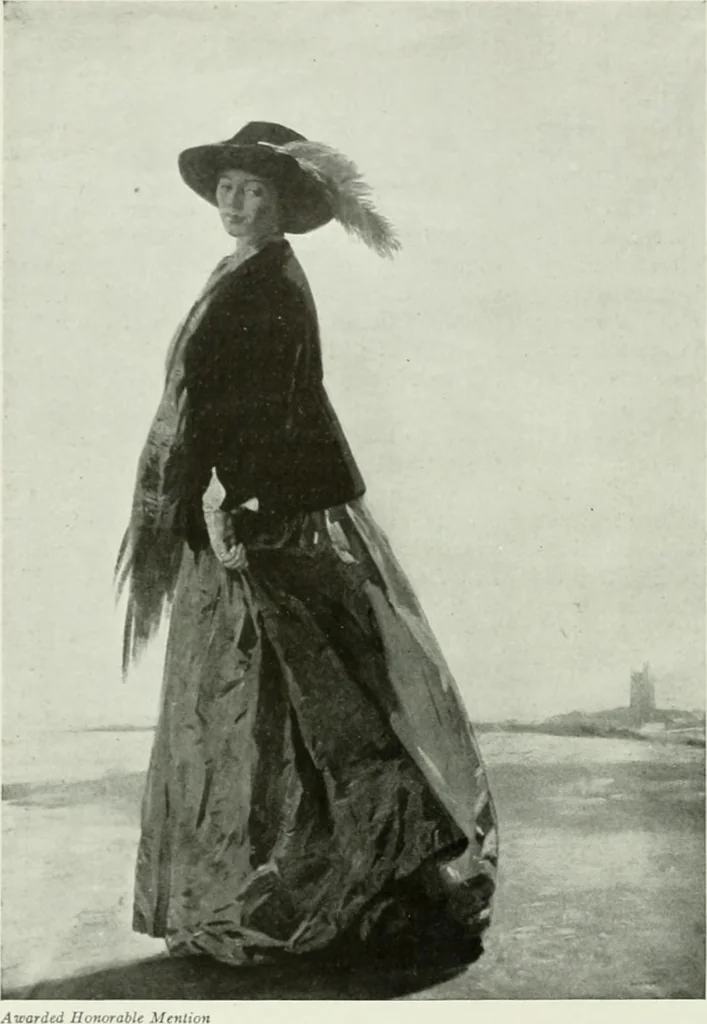 An illustration from International studio, 1897, leaf 101