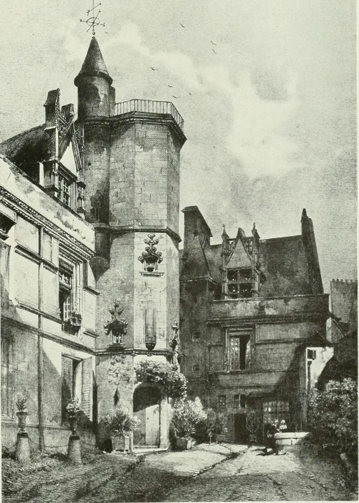 An illustration from International studio, 1897, leaf 112