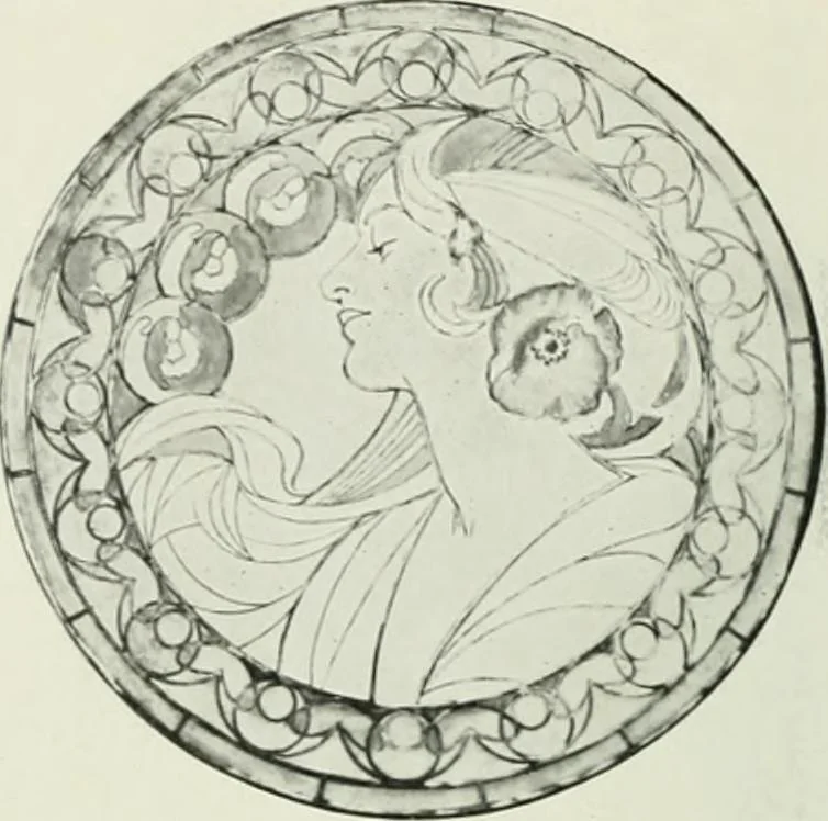 An illustration from International studio, 1897, leaf 115