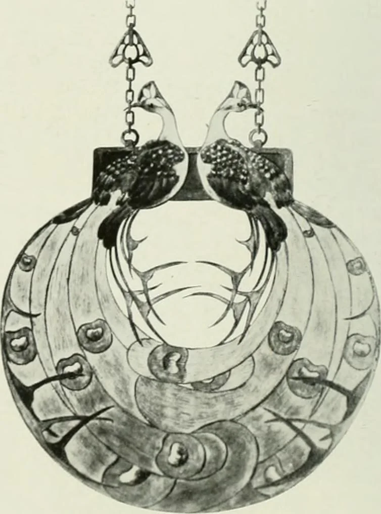 An illustration from International studio, 1897, leaf 115