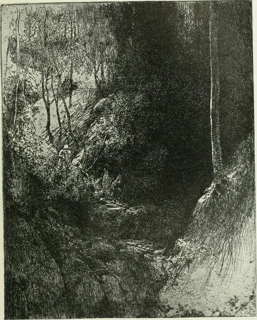 An illustration from International studio, 1897, leaf 128