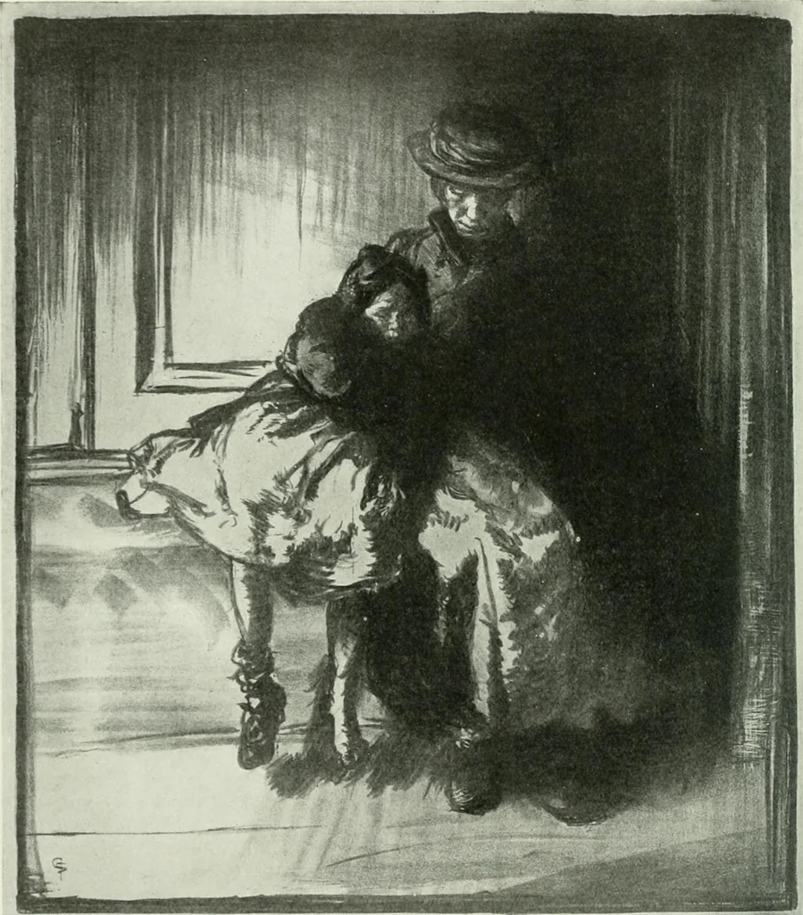 An illustration from International studio, 1897, leaf 163