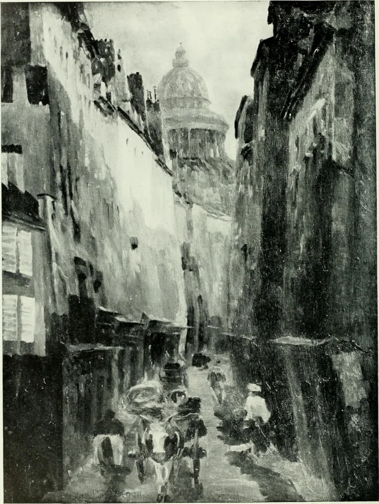 An illustration from International studio, 1897, leaf 171