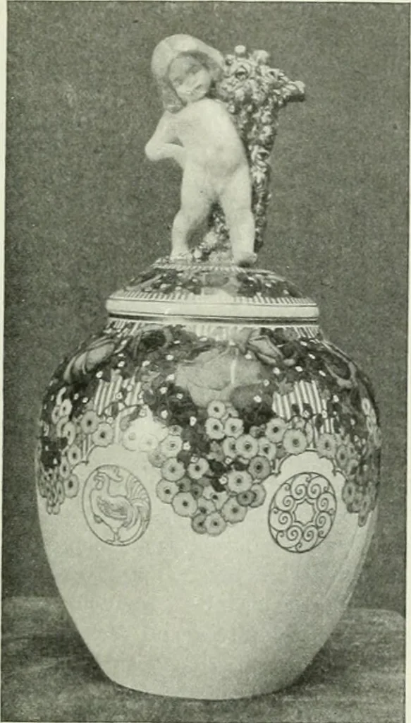 An illustration from International studio, 1897, leaf 176