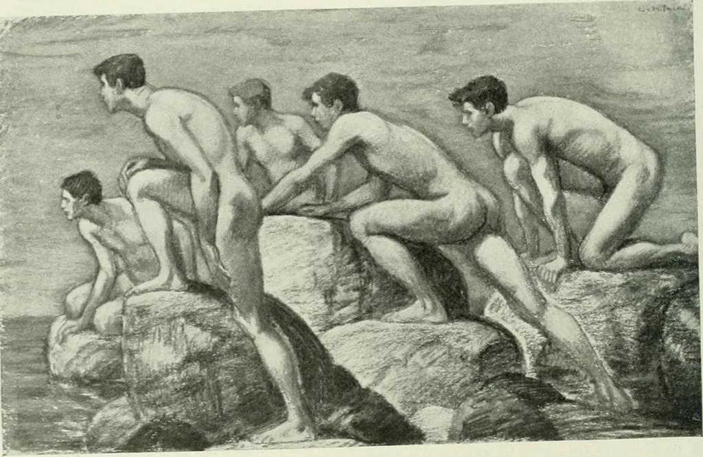 An illustration from International studio, 1897, leaf 177