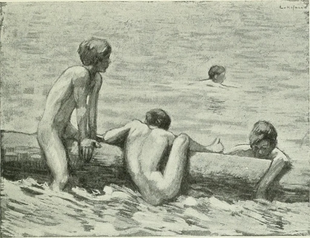 An illustration from International studio, 1897, leaf 178