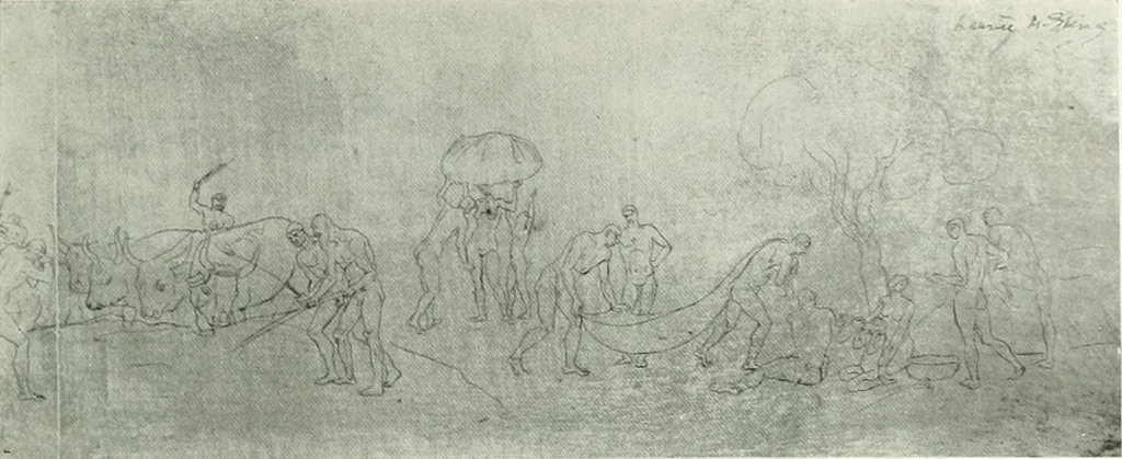 An illustration from International studio, 1897, leaf 18