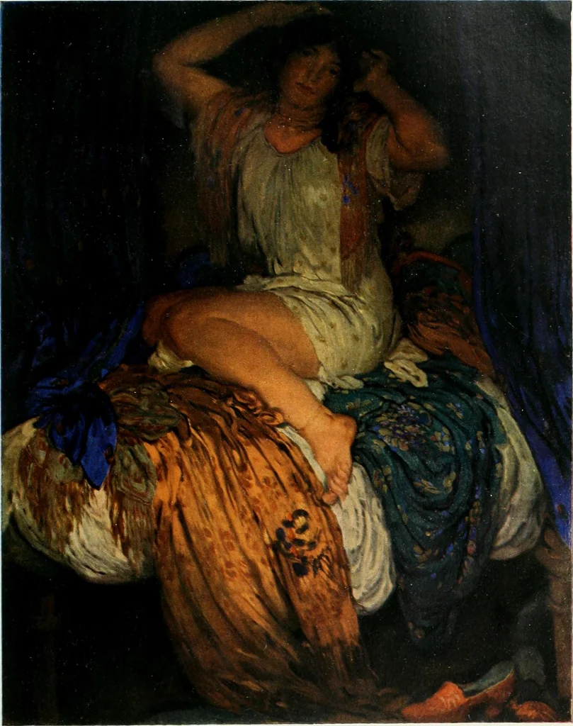 An illustration from International studio, 1897, leaf 186