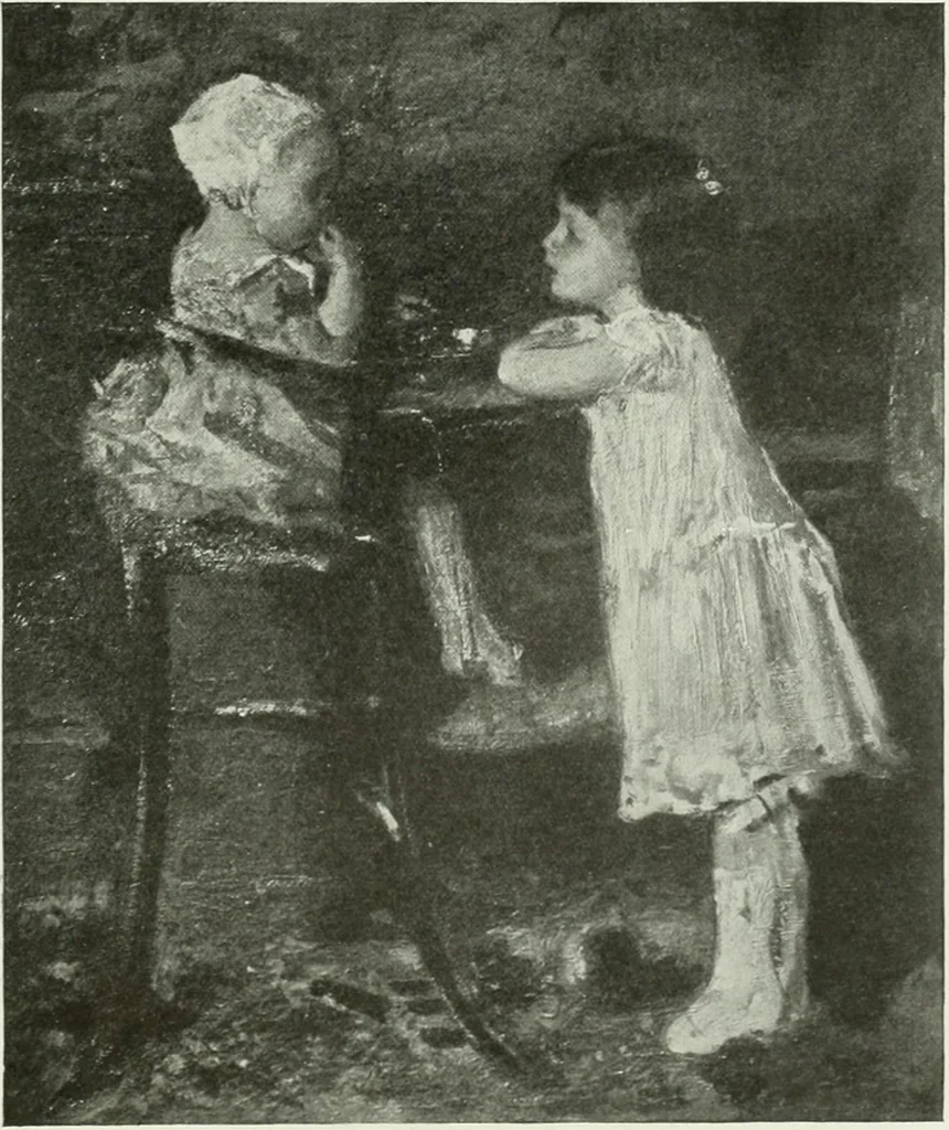 An illustration from International studio, 1897, leaf 216