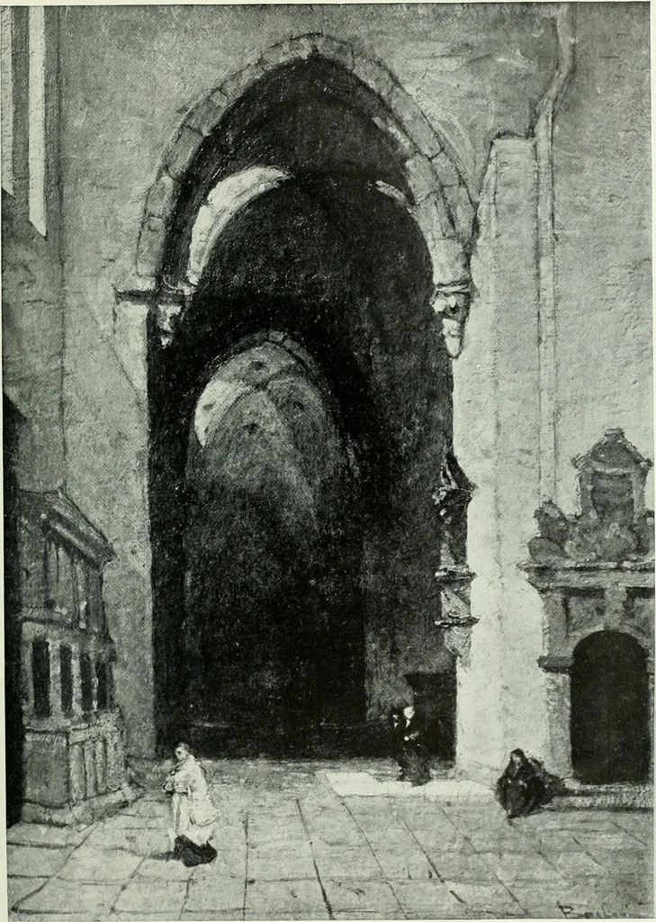 An illustration from International studio, 1897, leaf 218