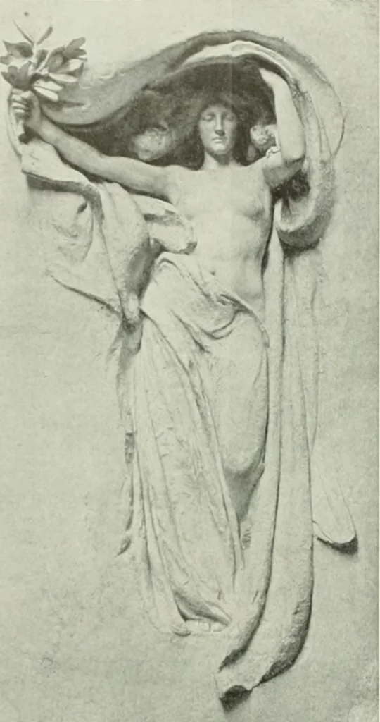 An illustration from International studio, 1897, leaf 327