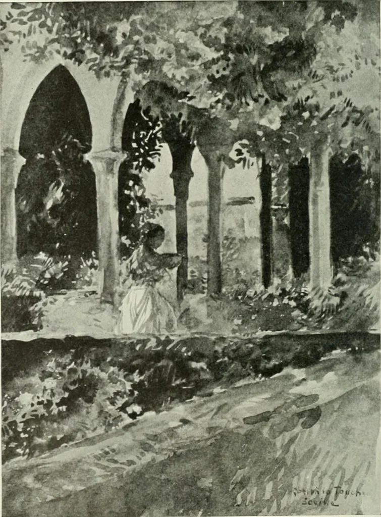 An illustration from International studio, 1897, leaf 341