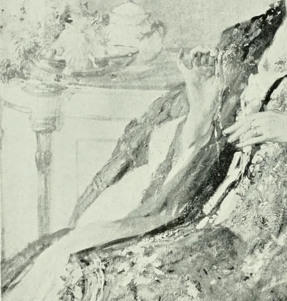 An illustration from International studio, 1897, leaf 349