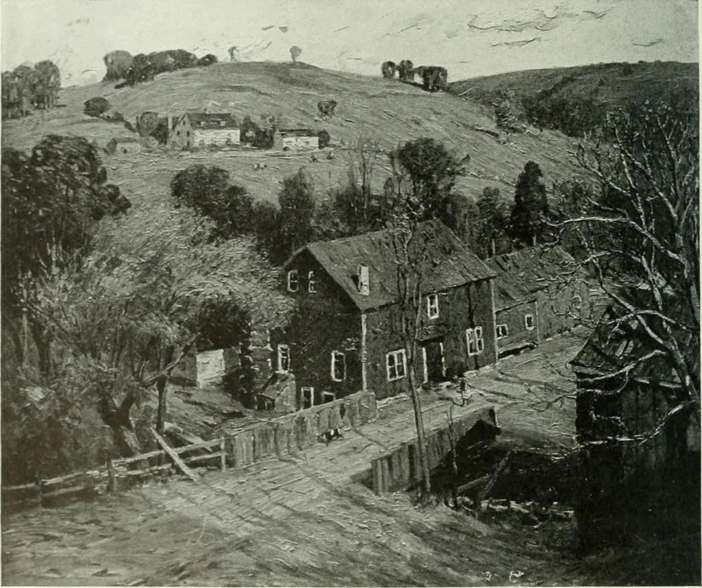 An illustration from International studio, 1897, leaf 353