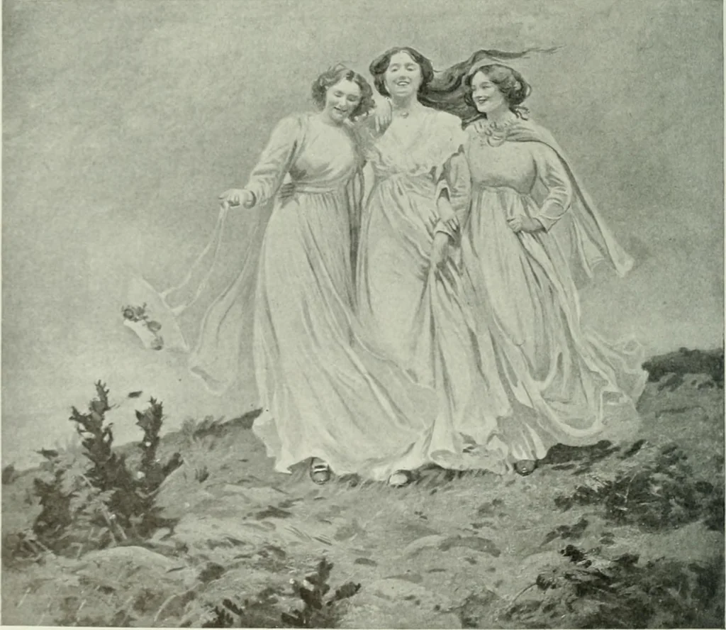 An illustration from International studio, 1897, leaf 381