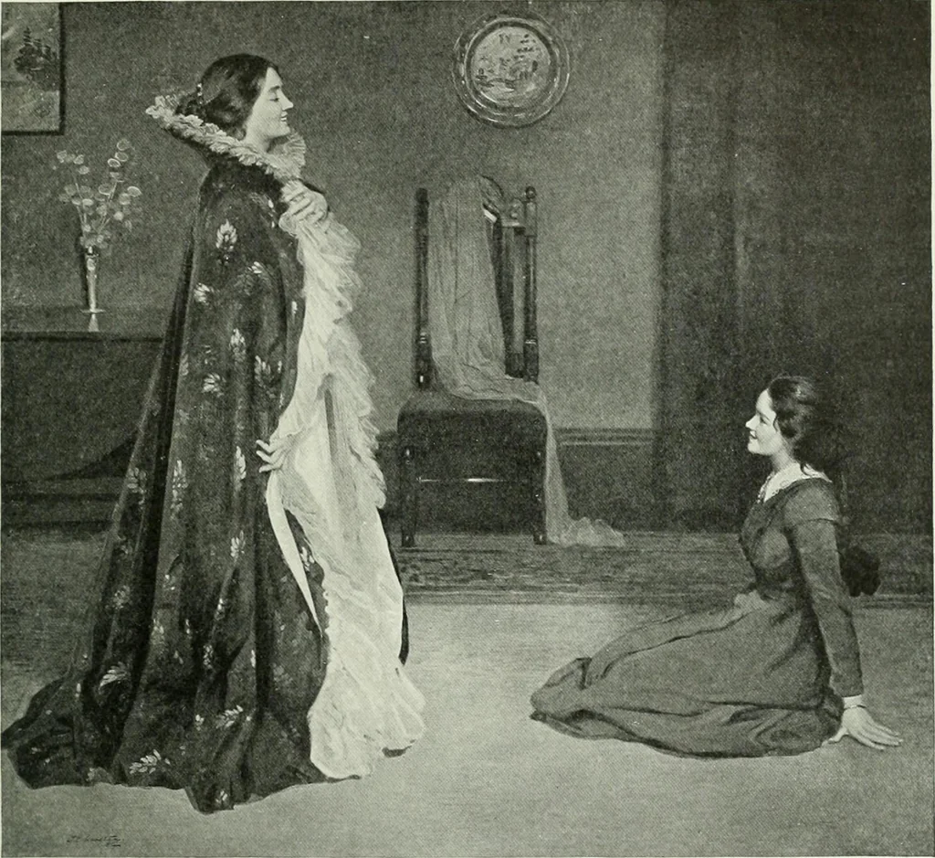 An illustration from International studio, 1897, leaf 382
