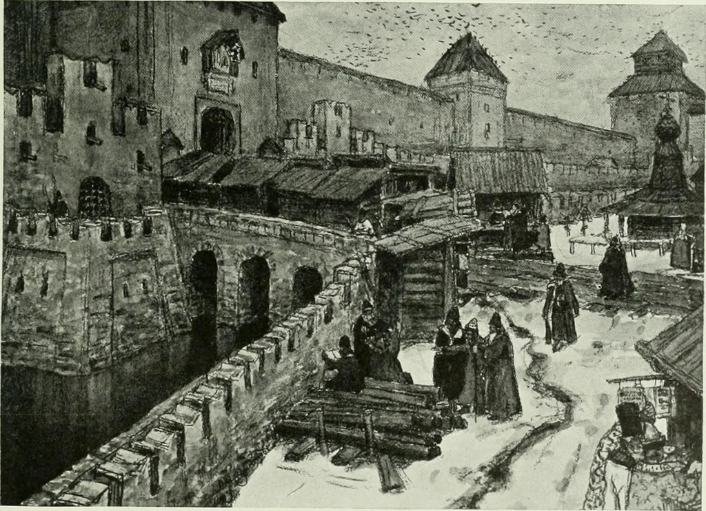 An illustration from International studio, 1897, leaf 386