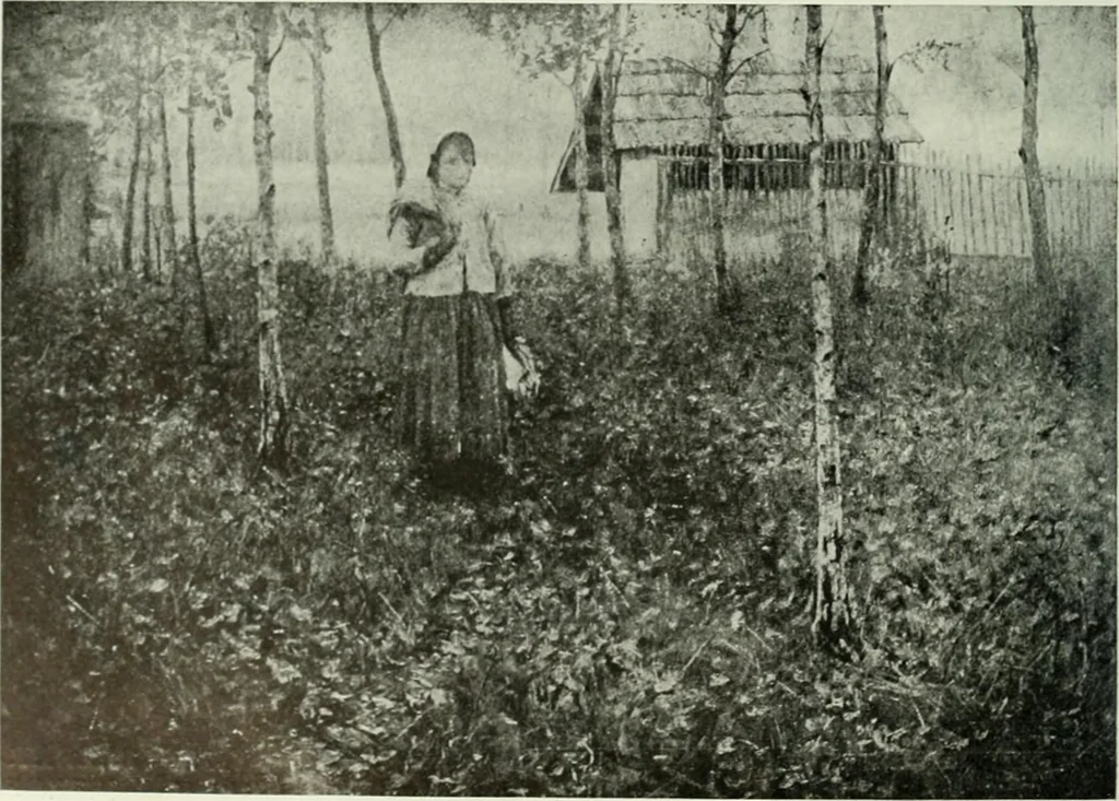 An illustration from International studio, 1897, leaf 393