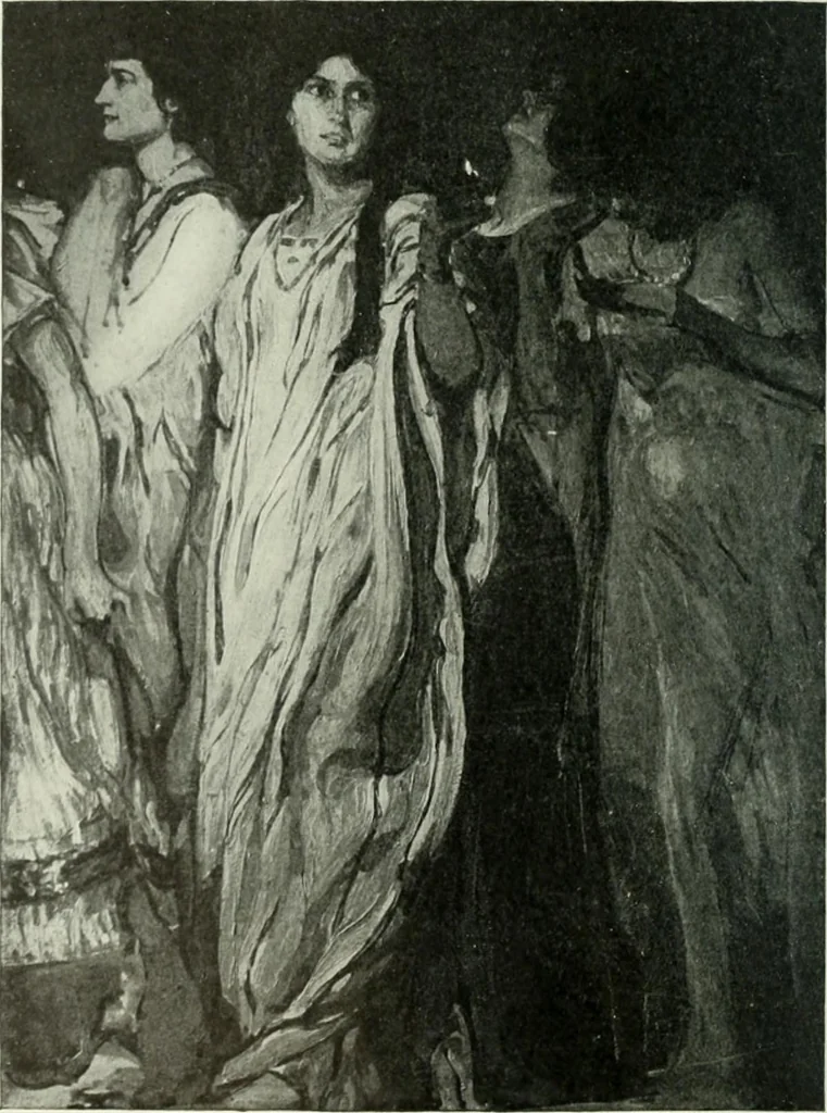 An illustration from International studio, 1897, leaf 401