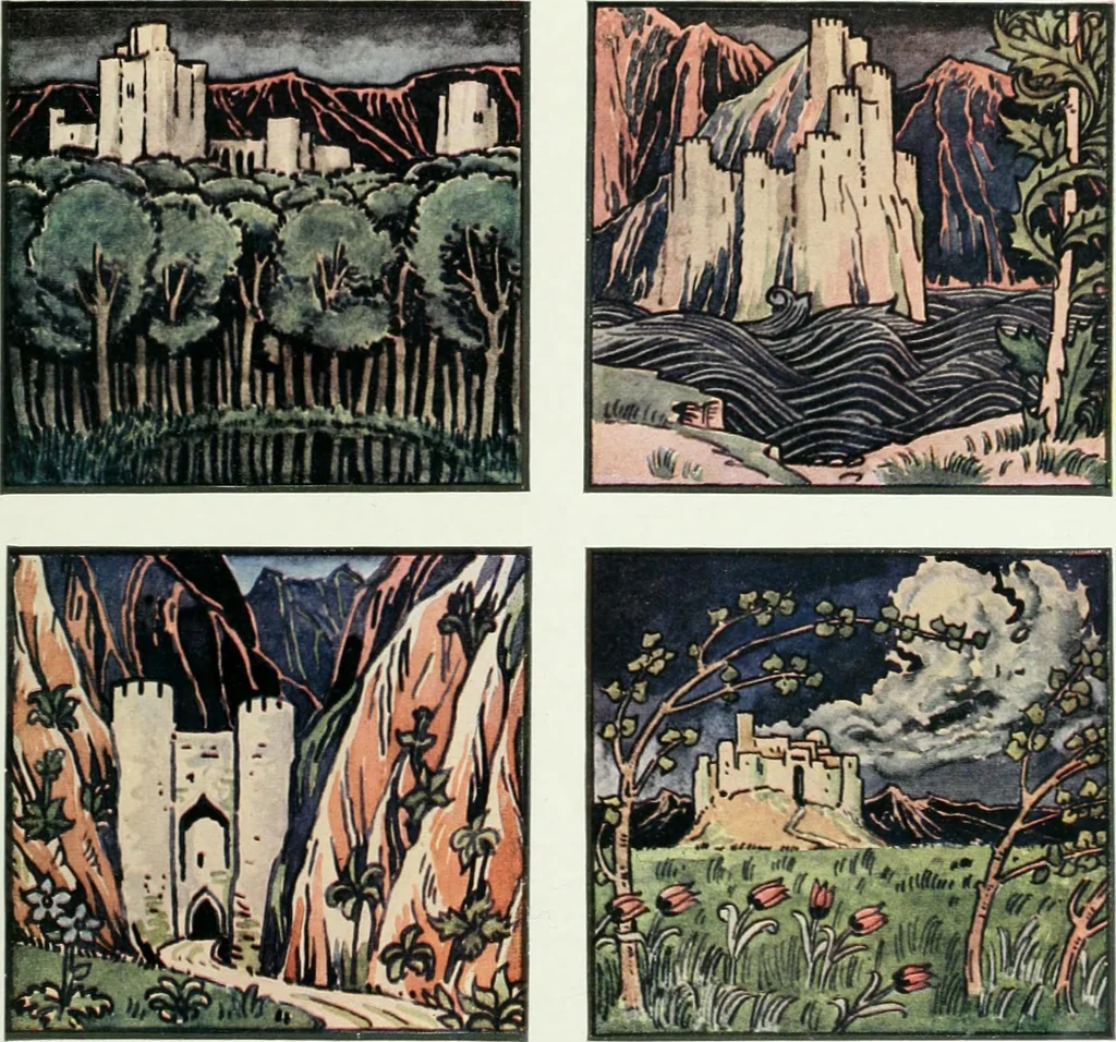 An illustration from International studio, 1897, leaf 406