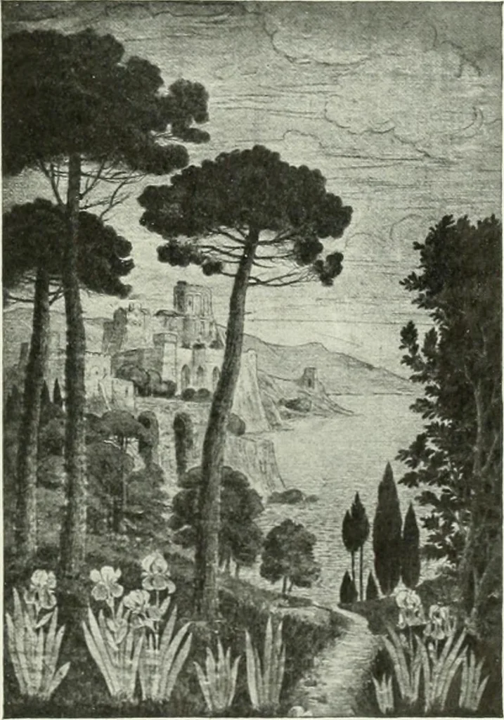 An illustration from International studio, 1897, leaf 408