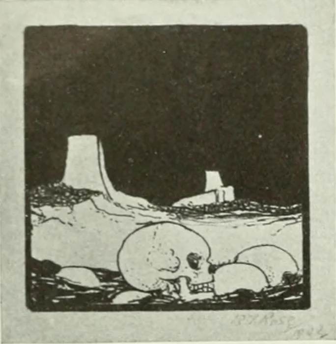 An illustration from International studio, 1897, leaf 425
