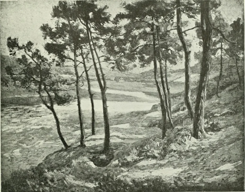 An illustration from International studio, 1897, leaf 430
