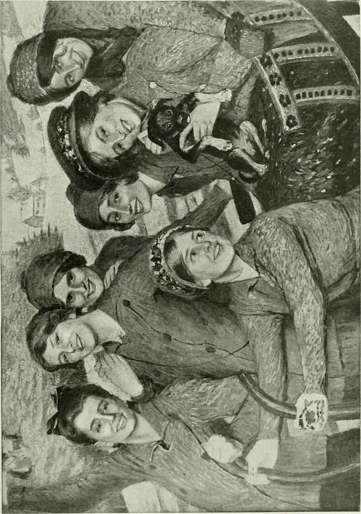 An illustration from International studio, 1897, leaf 436