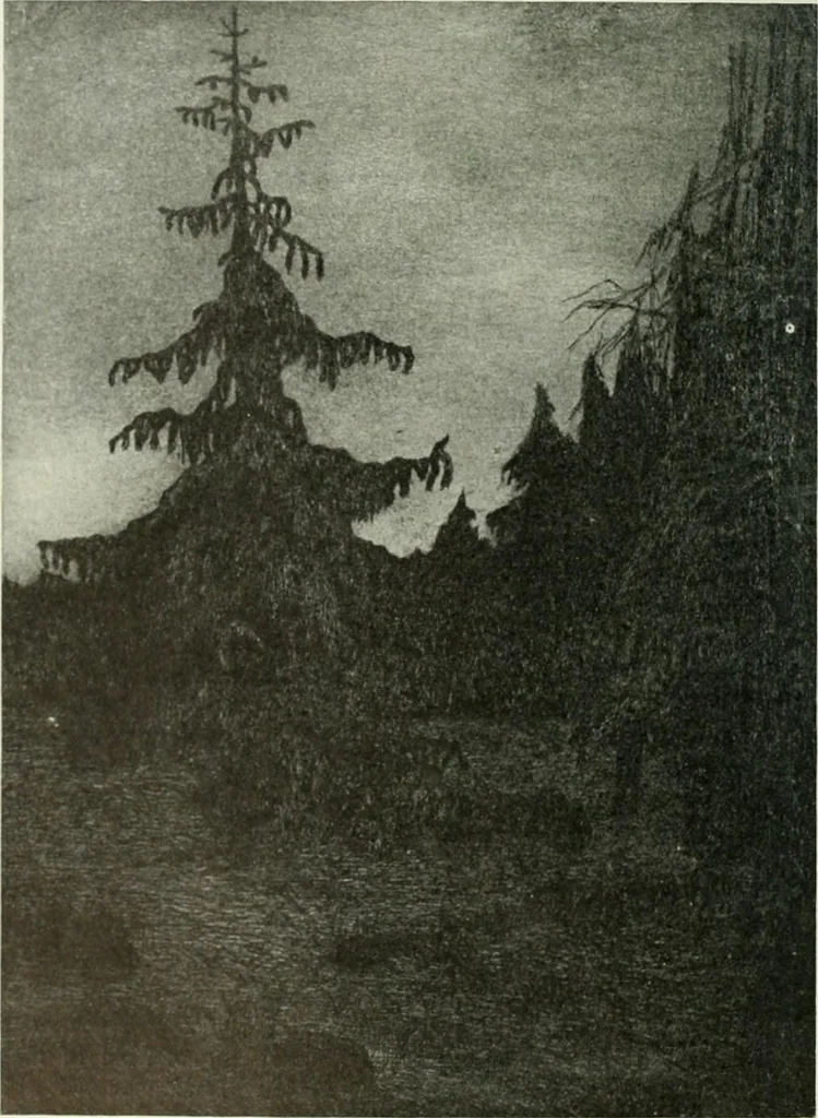 An illustration from International studio, 1897, leaf 443
