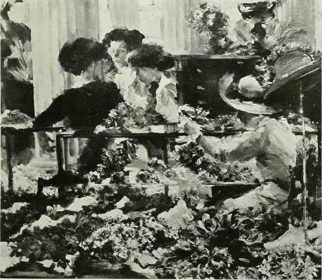 An illustration from International studio, 1897, leaf 48
